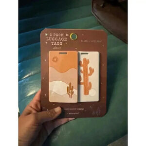 NWT‎ Neutral Cactus Joshua Tree Luggage Tags